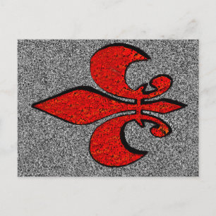 Flor De Lis Postcard