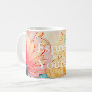Flora 5 Floral Pastel Classic Mug