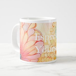 Flora 5 Floral Pastel Speciality Mug