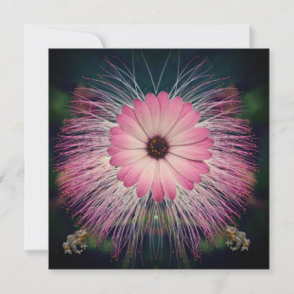 Flora and fauna invitation