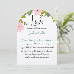 Flora and Fauna Invitation