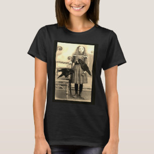 Flora and her Pet Ravens T-Shirt