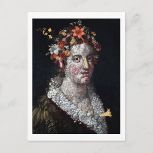 Flora, Arcimboldo Postcard