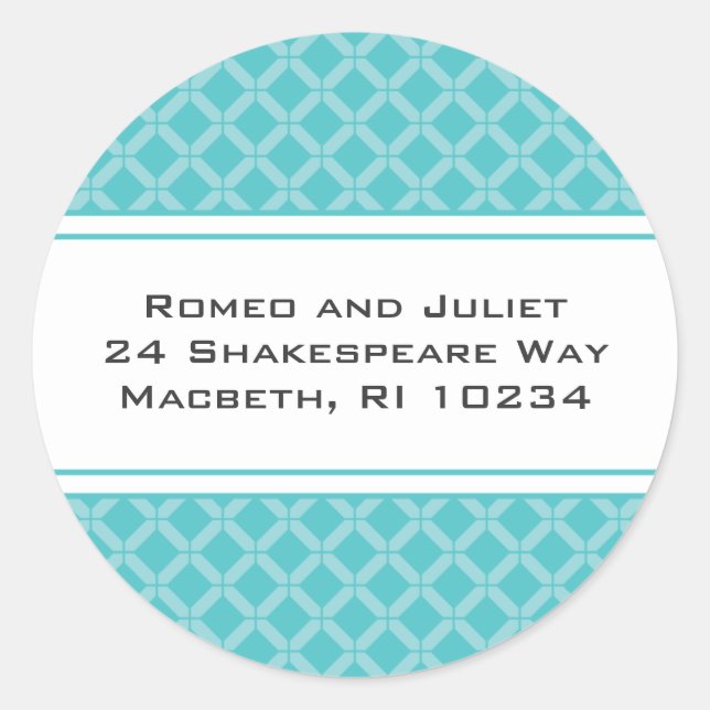 Flora Bee Address Label (Front)