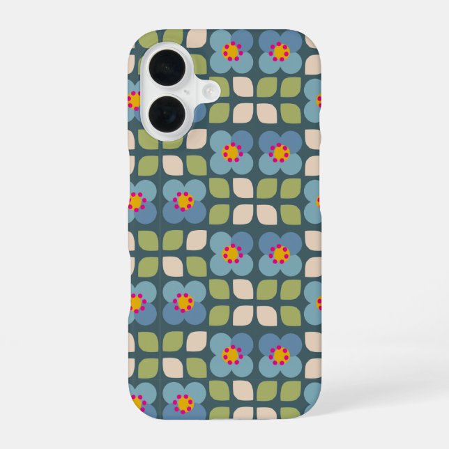 FLORA BLUSH - Botanical iPhone Case (Back)