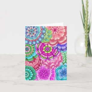 Flora Bouquet Card