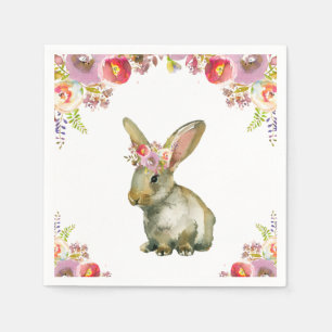 Flora Bunny Napkin