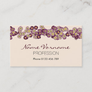 flora business card