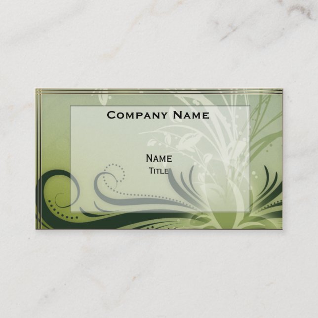 Flora Business Card (Front)