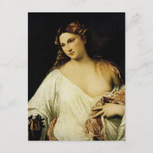 Flora, by Titian Postcard