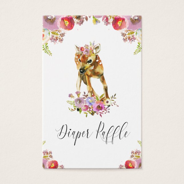 Flora Doe Diaper Raffle (Front)