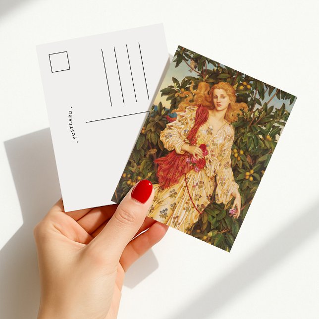 Flora | Evelyn De Morgan Postcard (Creator Uploaded)