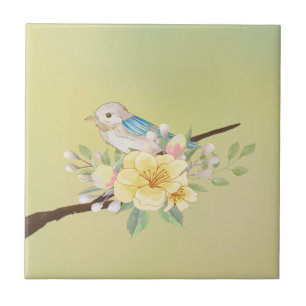 Flora & Fauna Art Garden Scenes Ceramic Tile