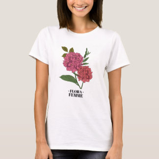 Flora Femme women botanists T-Shirt
