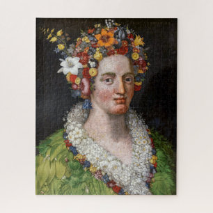 Flora Giuseppe Arcimboldo Jigsaw Puzzle