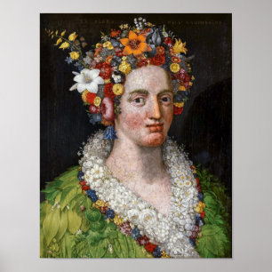 Flora   Giuseppe Arcimboldo   Poster