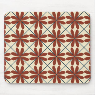 Flora Grid Mouse Mat