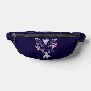 flora heart bum bags