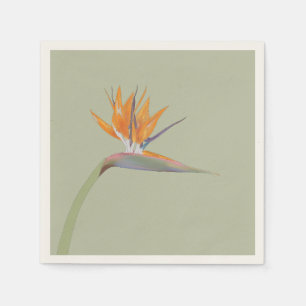 Flora I: Bird of Paradise - Paper Napkin