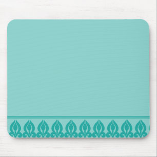Flora Mousepad-Teal/Teal Mouse Mat