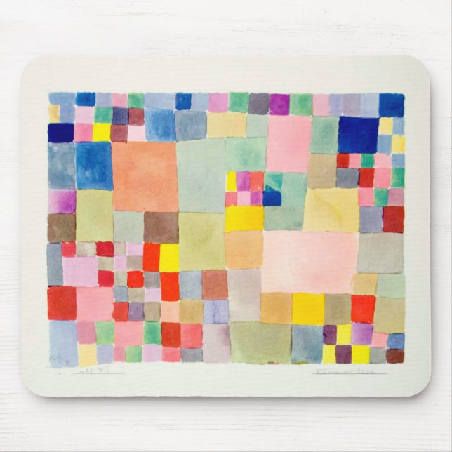 Flora on sand , 1927 , Paul Klee Mouse Mat (Front)