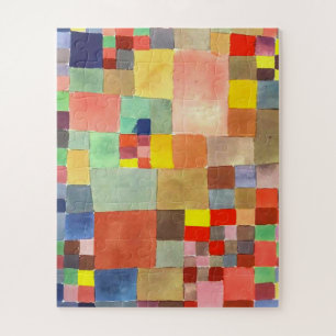 Flora on Sand by Paul Klee, Abstract Art  Jigsaw Puzzle