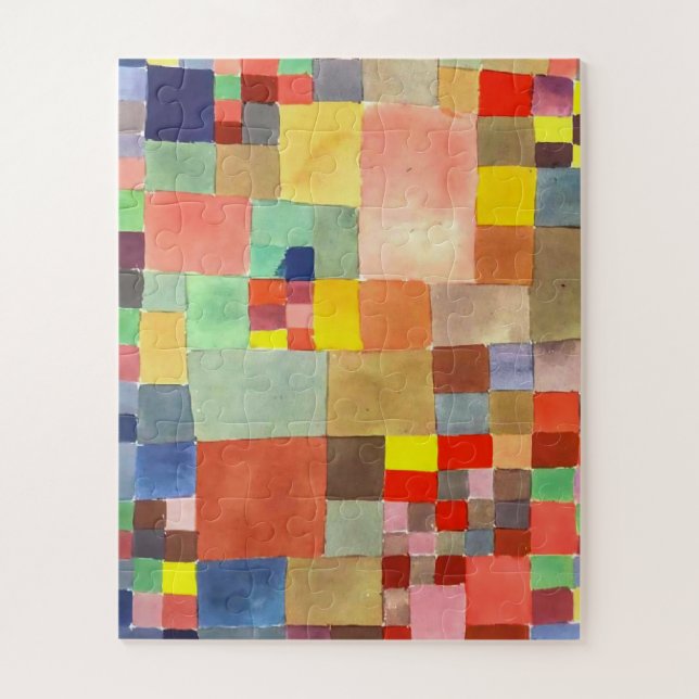 Flora on Sand by Paul Klee, Abstract Art  Jigsaw Puzzle (Vertical)
