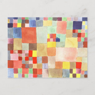 Flora on Sand by Paul Klee Postcard