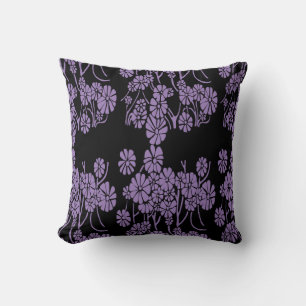 Flora pattern cushion