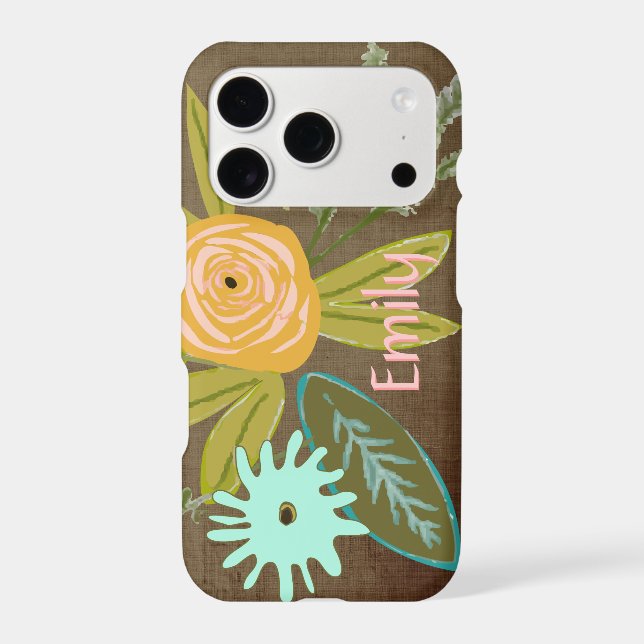 Flora Personalised iphone 5S Phone case (Back)
