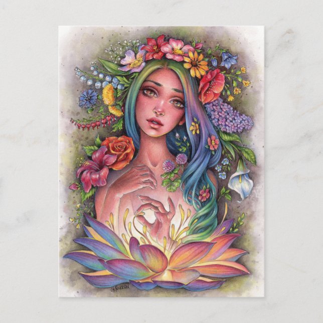 Flora Postcard (Front)