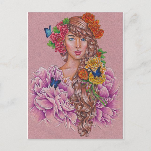 "Flora" postcard (Front)