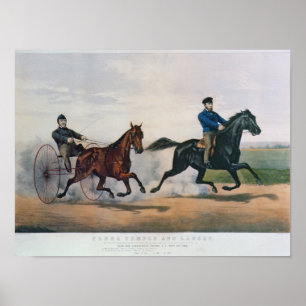 Flora Temple' and 'Lancet' Poster