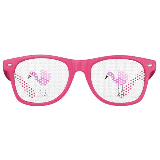 Flora The Flamingo Retro Sunglasses