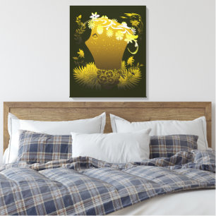 Flora the Goddess of Flowers Canvas Print
