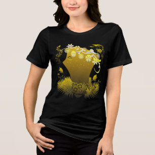 Flora the Goddess of Flowers Tri-Blend Shirt