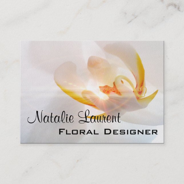 Flora Vermont Professional 3.5" x 2.5" Business Card (Front)
