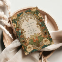 Flora Vintage Art Nouveau Wedding 