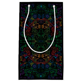 Floradore - Black Small Gift Bag