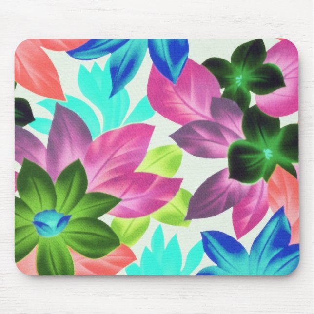 Floral1i Mouse Mat (Front)