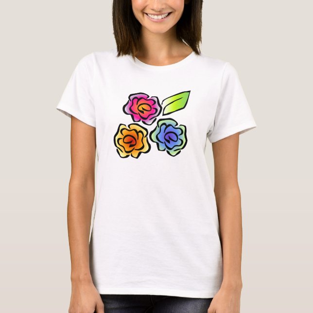 floral3 T-Shirt (Front)