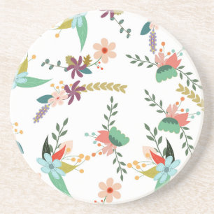 Floral 10 coaster
