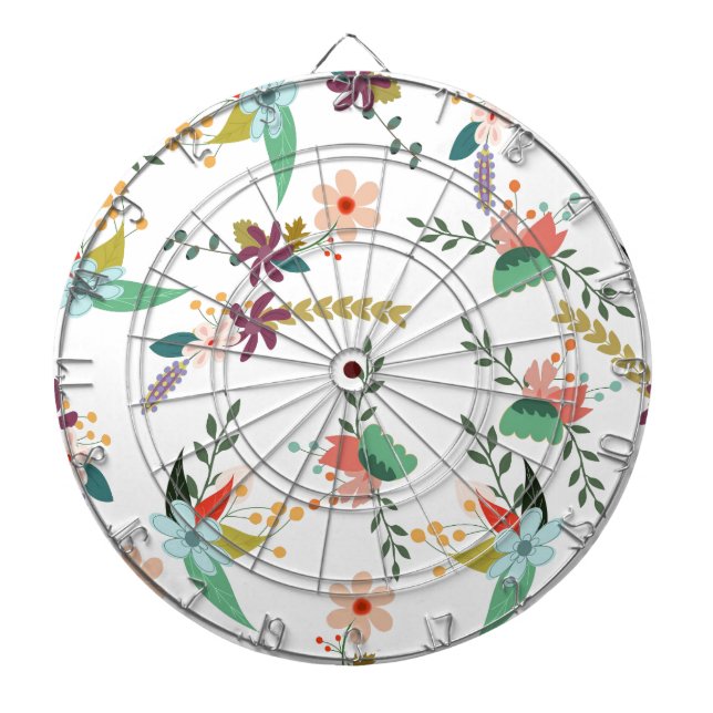 Floral 10 dartboard (Front)