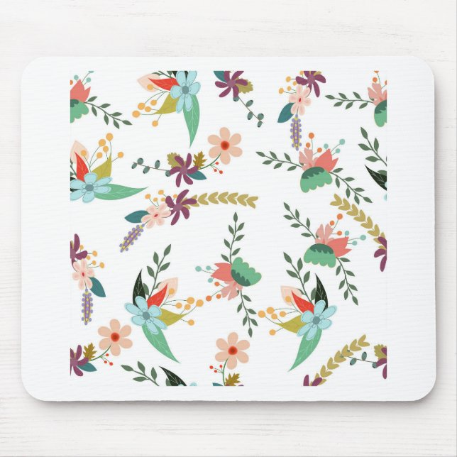 Floral 10 mouse mat (Front)