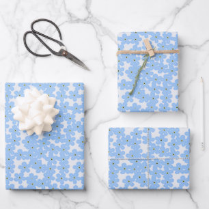 floral 19" x 29" Wrapping Paper Sheets, Matte
