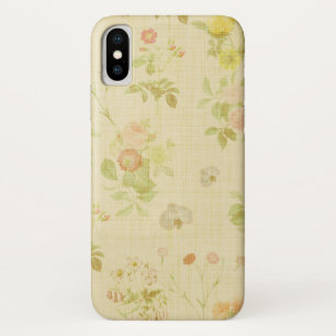 Floral 1 Apple iPhone X, Barely There Phone Case