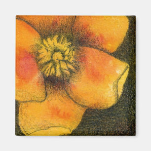 "Floral #1"  Floral Magnet