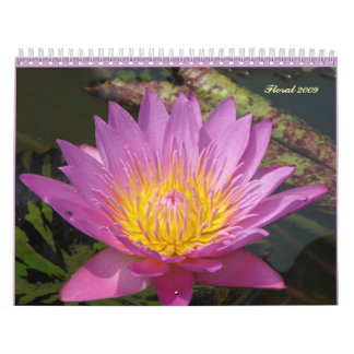 Floral 2009 calendar