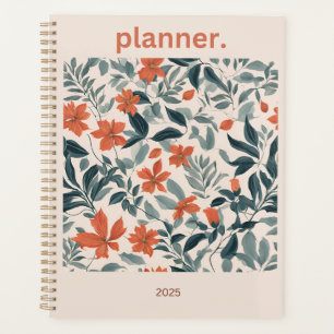 Floral 2025 Planner