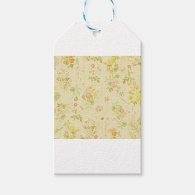 Floral 2 gift tags (Front)
